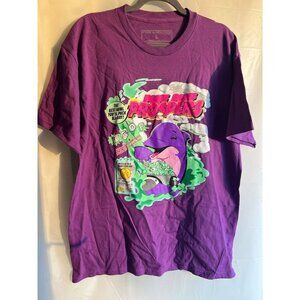 Pink dolphin purple large tshirt